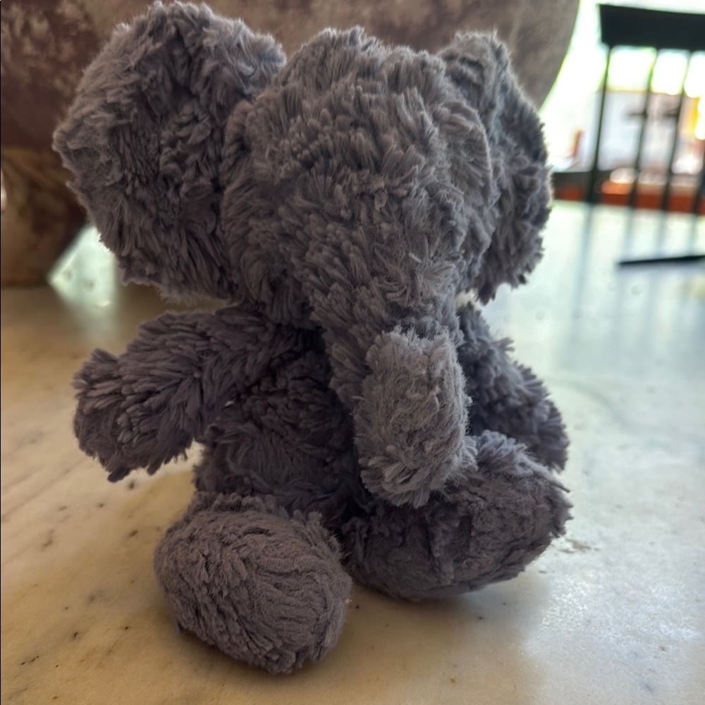 RARE Jellycat Squiggle Plush Elephant Toy - Picture 4 of 4